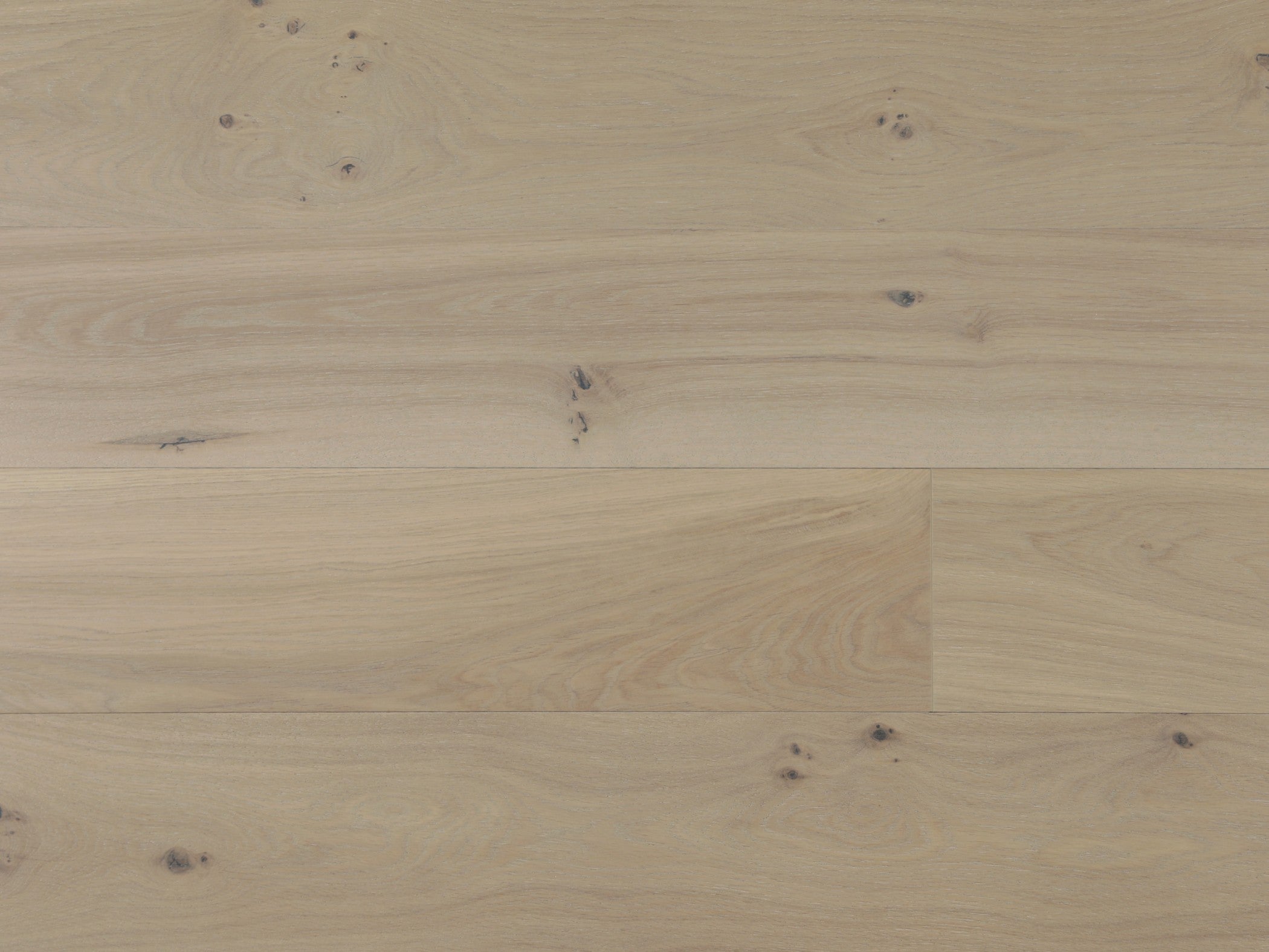 Vidar American Oak Naked Oak (3.0 mm) 3/4" (18mm) x 9" Wire Brushed Select & Better (AB)