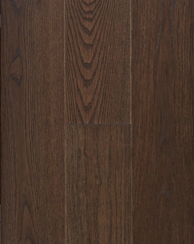 Superior Ash Engineered Grizzly Wire Brushed 5 3/16" x 3/4" 10% Matte Sheen Premier Grade