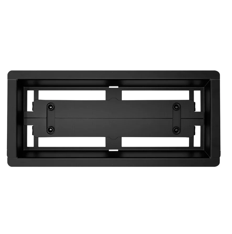 Davente Drop-In Top Flush Mount Floor Vent (Black)
