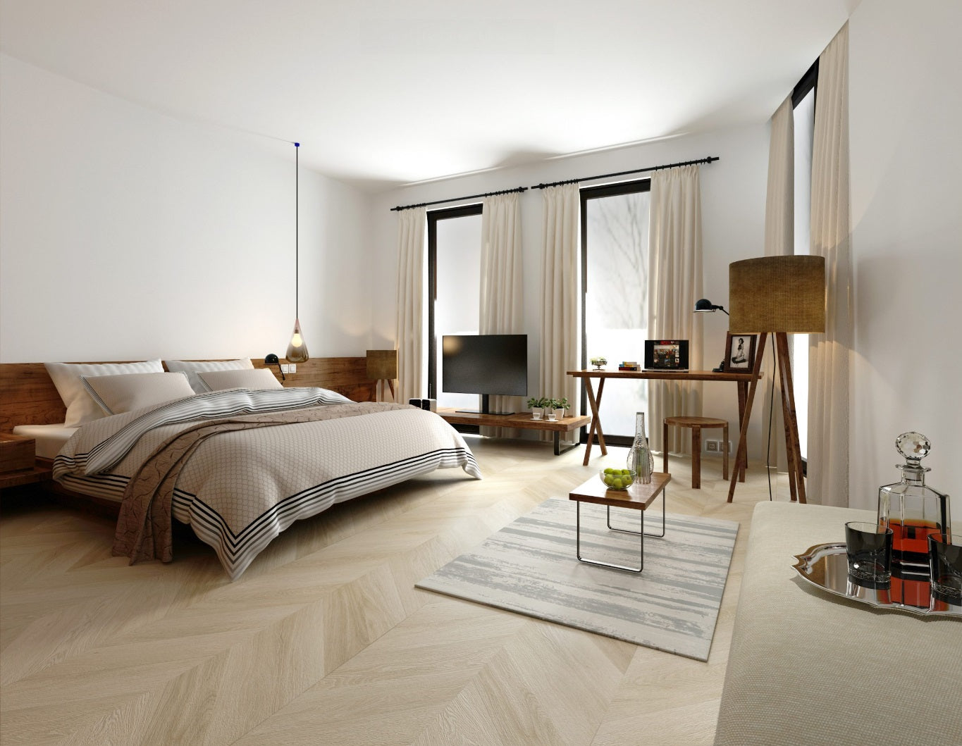 Fuzion Dynamix XL Plank Forged Chevron 12" x 28 5/16" x 8.3 mm (5/16") - Speers Flooring