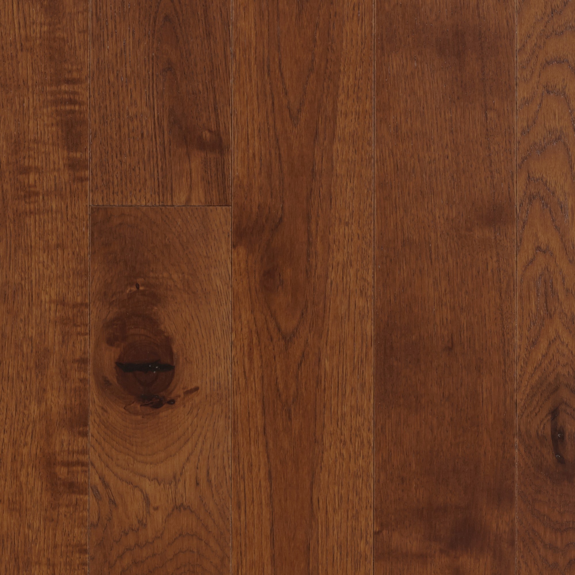 Vintage Solid Pioneered Hickory Old Mission Smooth 3 1/4" x 3/4" Pearl Low Sheen Character Grade