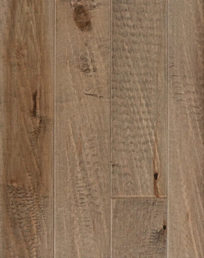 Superior Maple Solid Cumin Hand Scraped 4 1/4" x 3/4" 10% Matte Sheen Heritage Grade