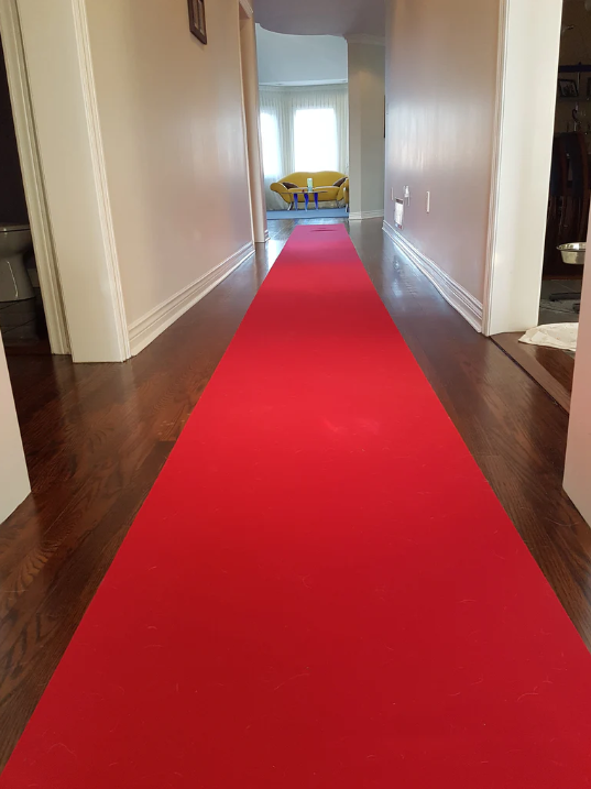 Neoprene Floor Runner Red - Speers Flooring