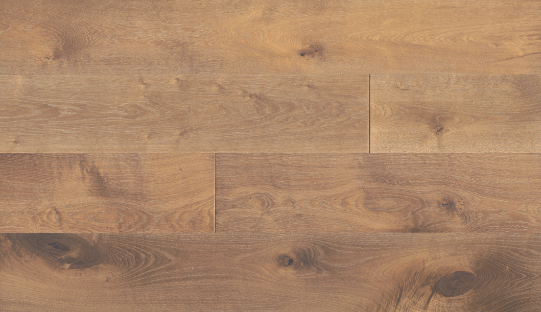 Fuzion Nouveau Renaissance Collection Euro Oak Gutenberg Wirebrushed 3/4" x 8 1/2" x RL