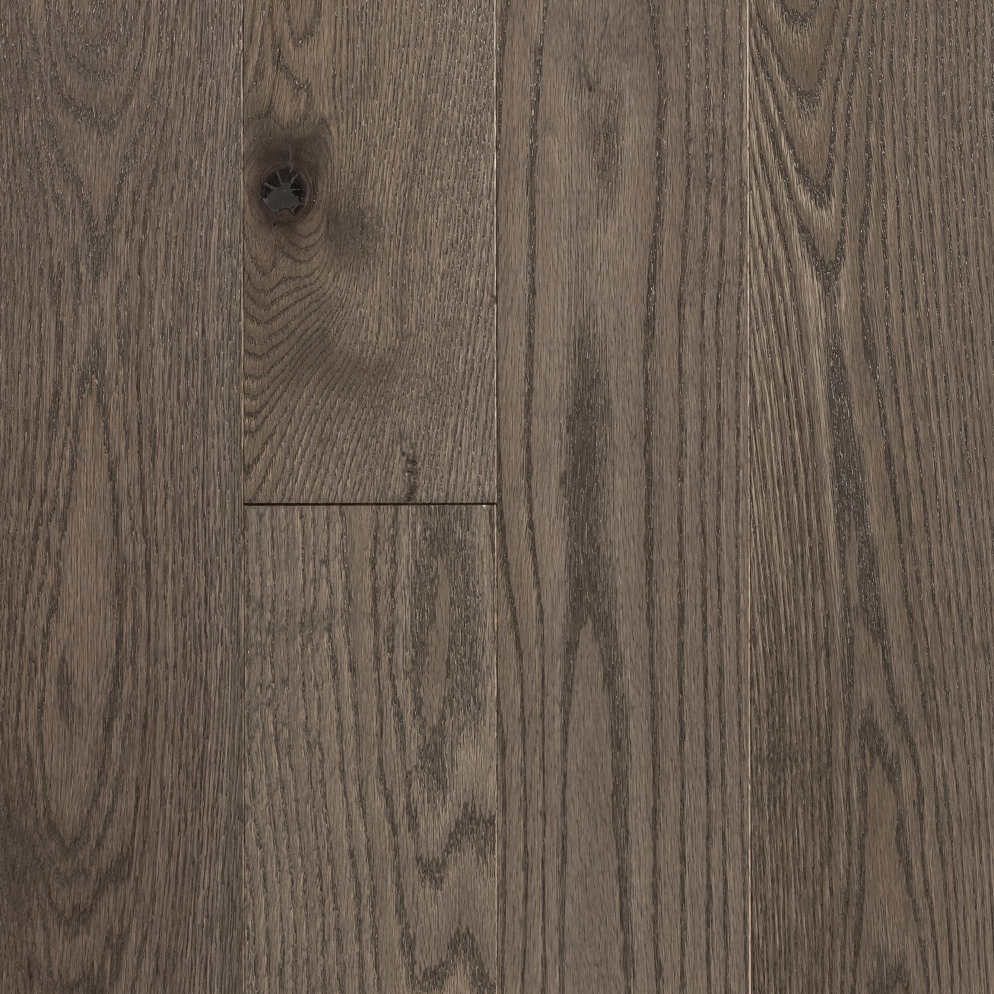 Vintage Northern Solid Sawn Red Oak Shale Smooth 5" x 3/4" Pearl Low Sheen Character Grade