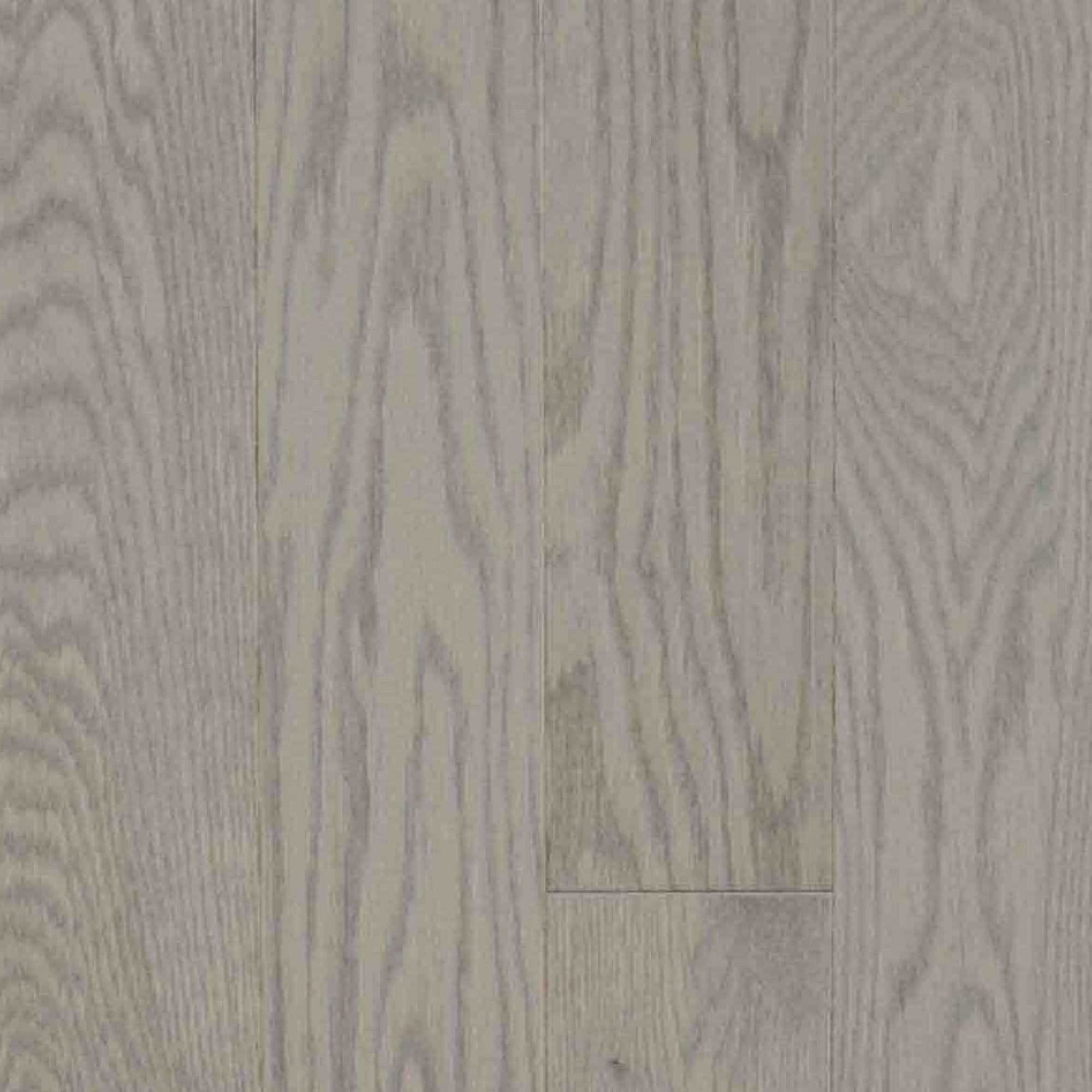 Vintage Northern Solid Sawn Red Oak Titanium Smooth 3 1/4" x 3/4" Pearl Low Sheen Select V Grade