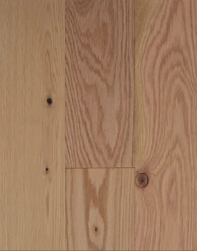 Superior Oak Engineered Oak Wicker Smooth 5 3/16" x 3/4" 5% Matte Sheen Heritage Grade