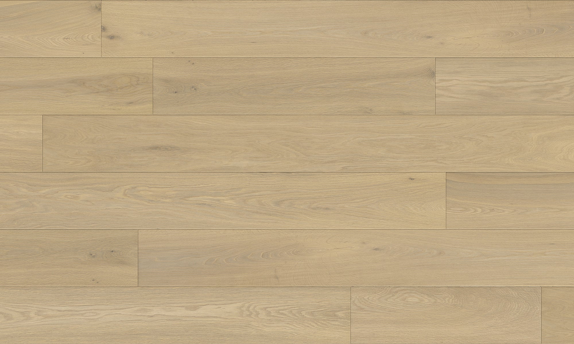 Fuzion Canvas Collection White Oak Moderna 7 1/2" x 3/4"(18mm) RL, Wirebrushed, UV Laquer