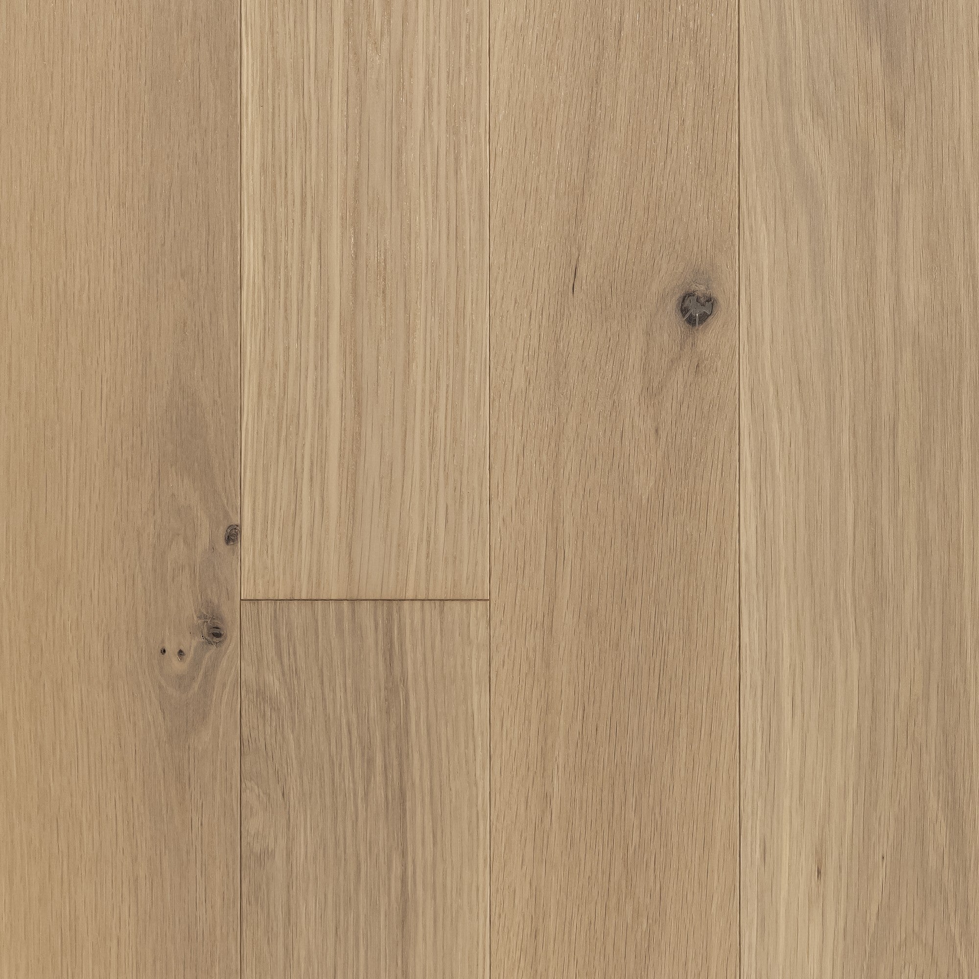 Vintage Northern Solid Sawn White Oak Alabaster Smooth 7 3/4" x 3/4" UVF Character Grade