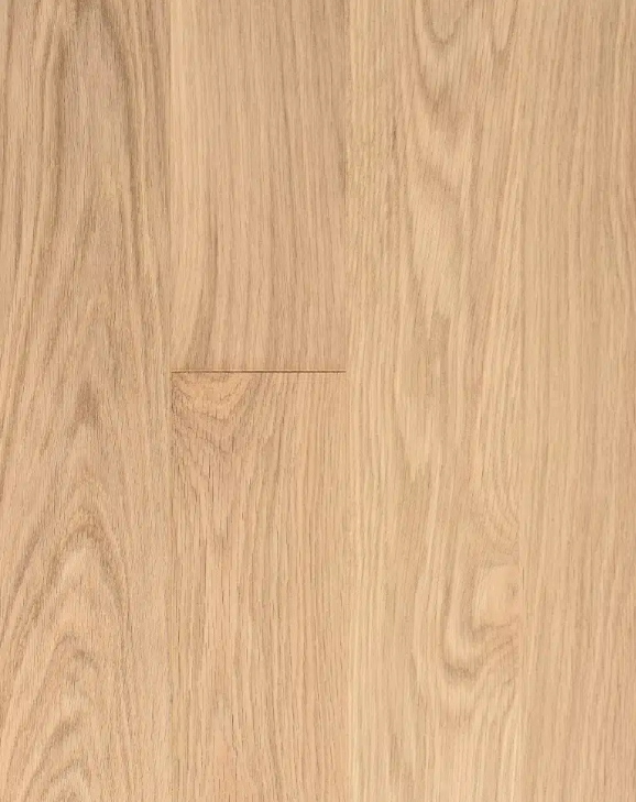 Superior White Oak Engineered Barewood Smooth 6" x 3/4" 5% Matte Sheen Premier Grade