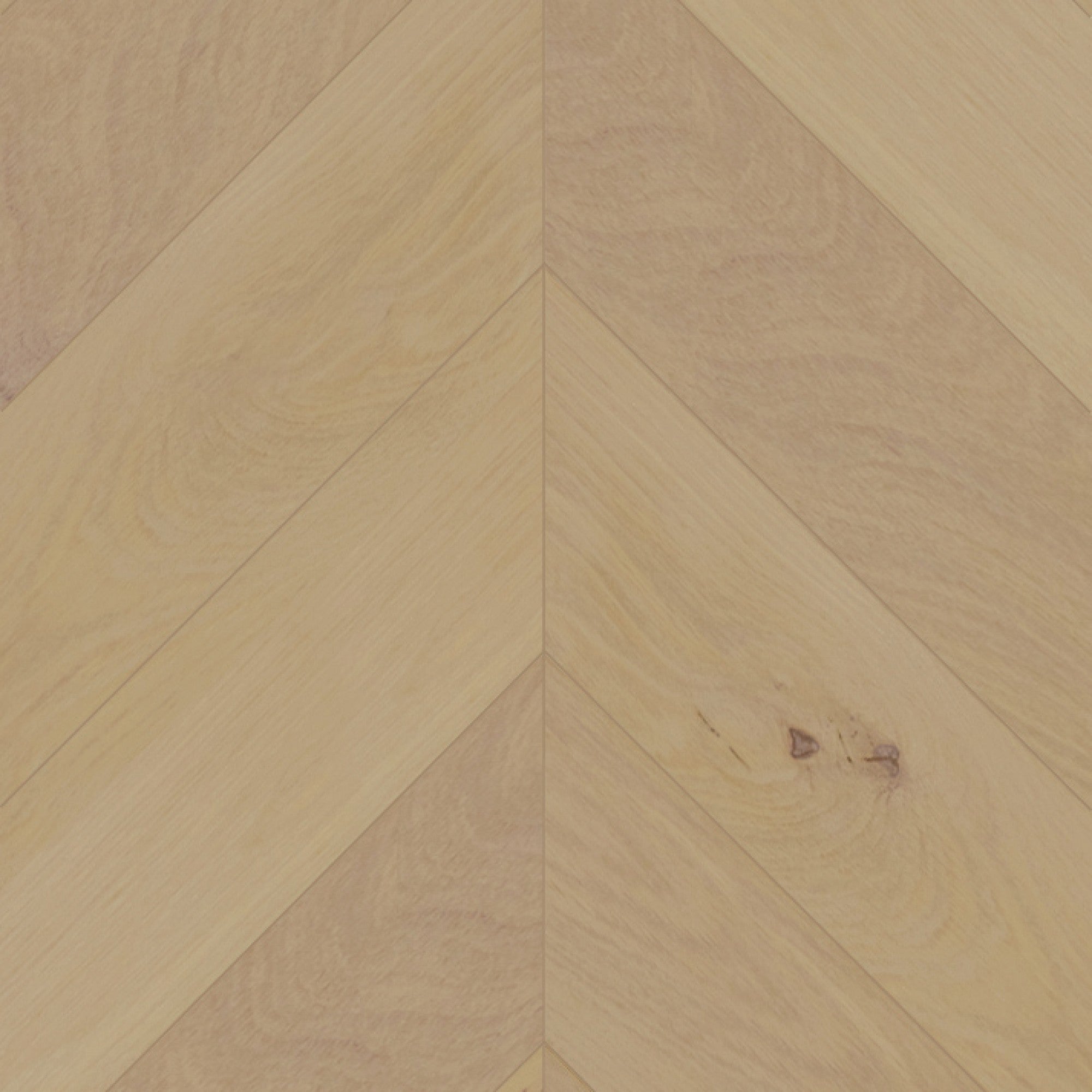 Vintage Northern Solid Sawn White Oak Nautilus Smooth Chevron 5" x 24.4" Pearl Low Sheen Character Grade