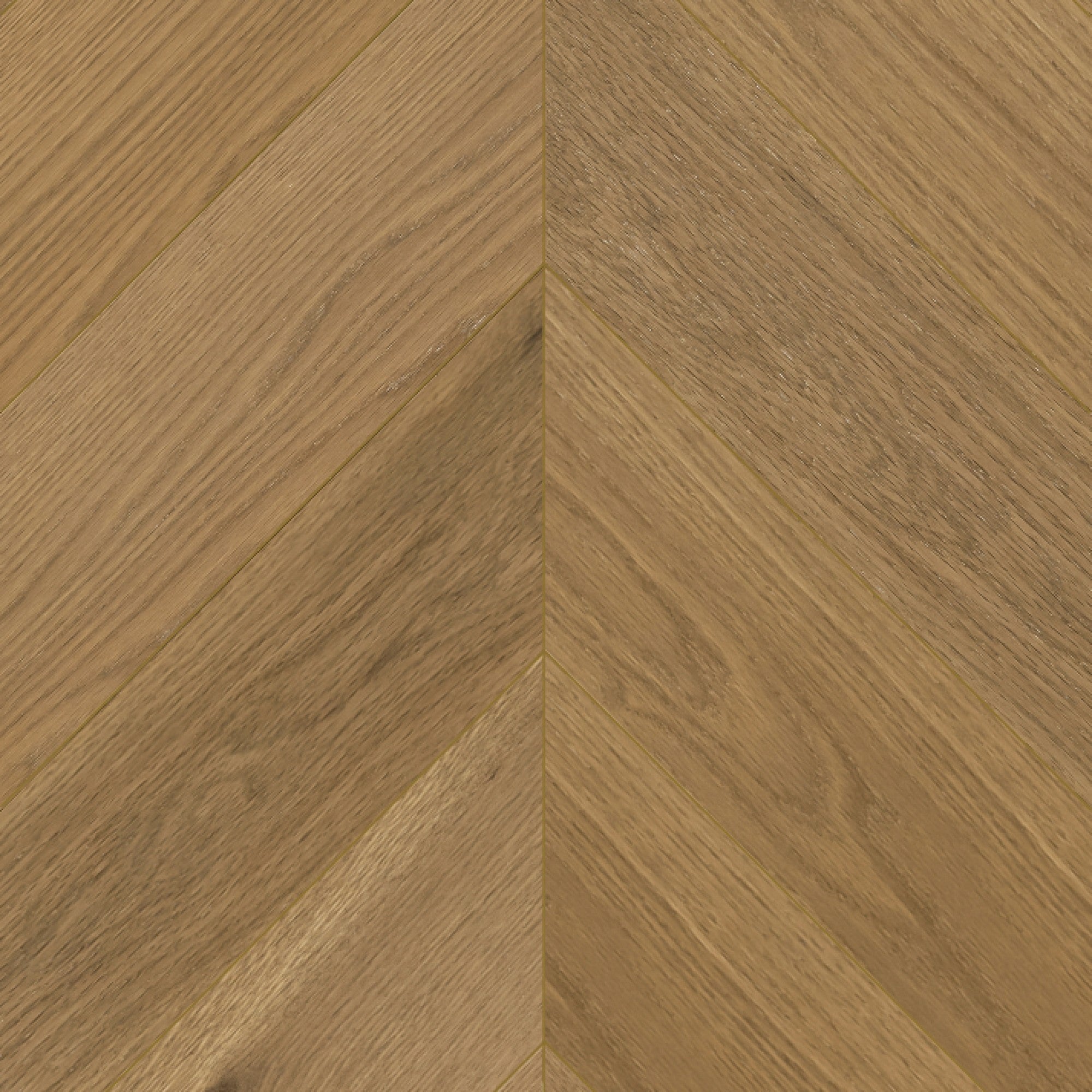 Vintage Northern Solid Sawn White Oak Sandbar Smooth Chevron 5" x 24.4" UVF Character Grade