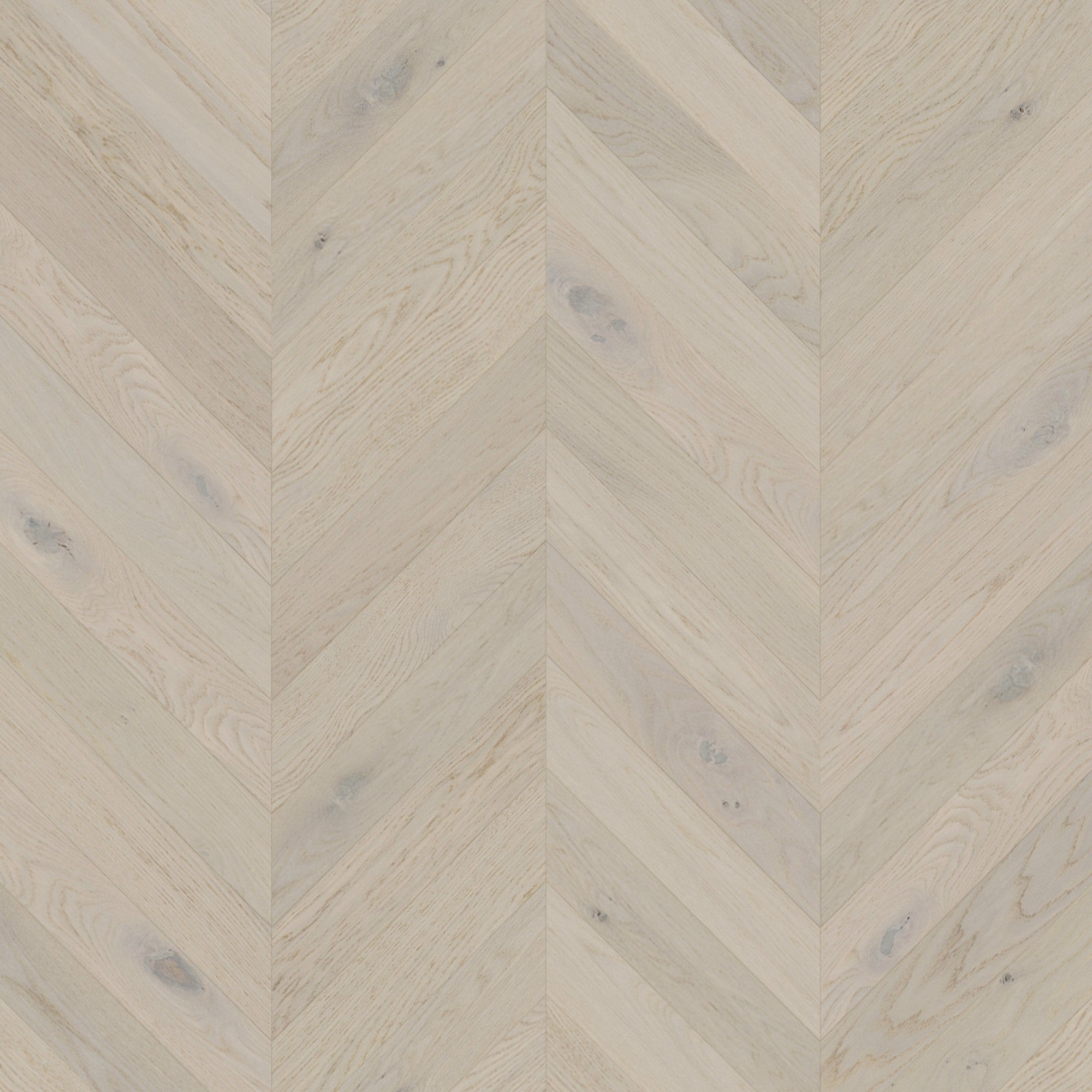 Mirage Muse Collection White Oak Ada Brushed Chevron Character 5" x 3/4" TruBalance
