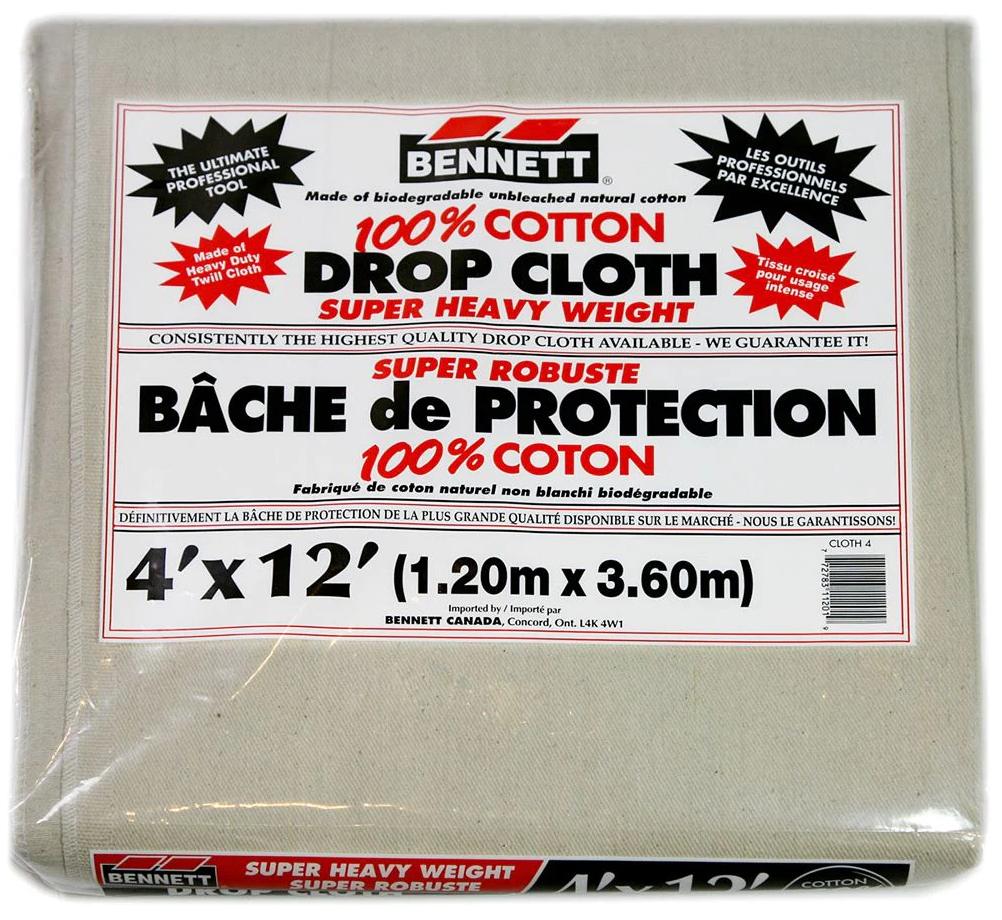 Bennett Drop Cloth 100% Cotton Super Heavy Weight - Speers Flooring