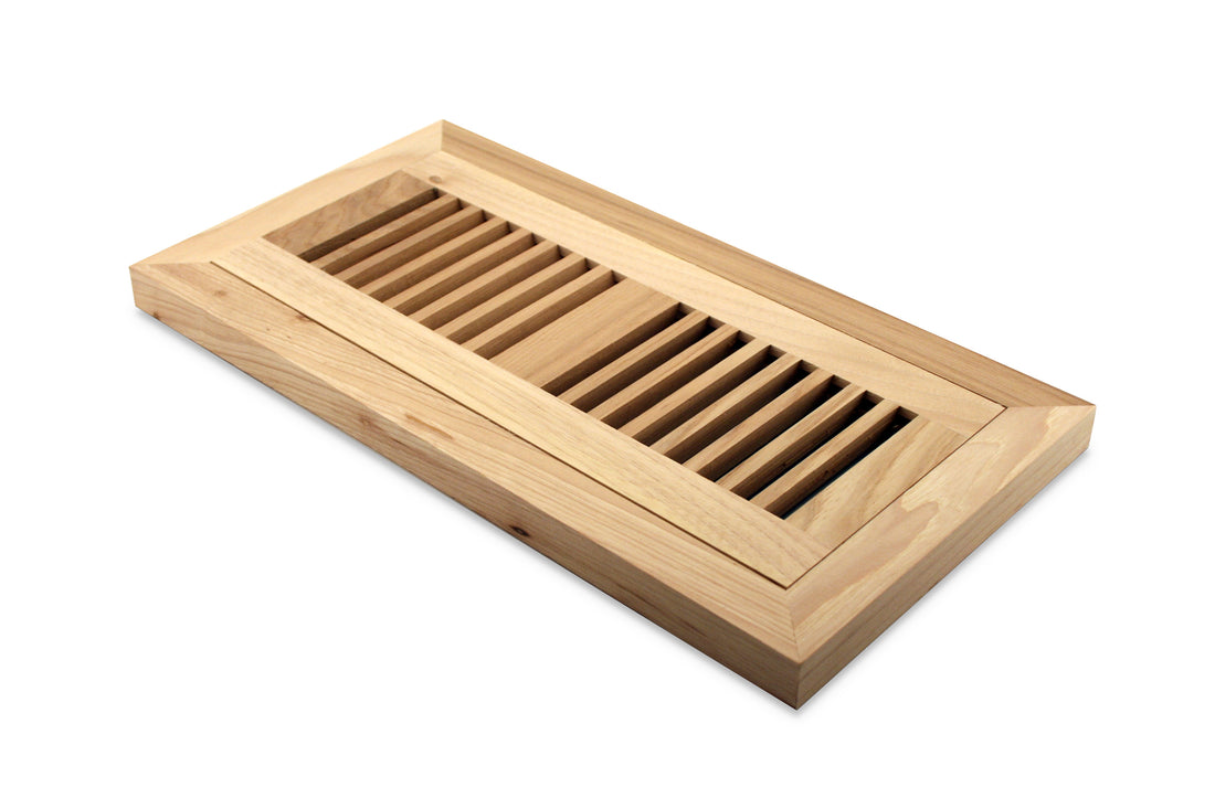 Unfinished White Oak Flushmount Vent - Speers Flooring