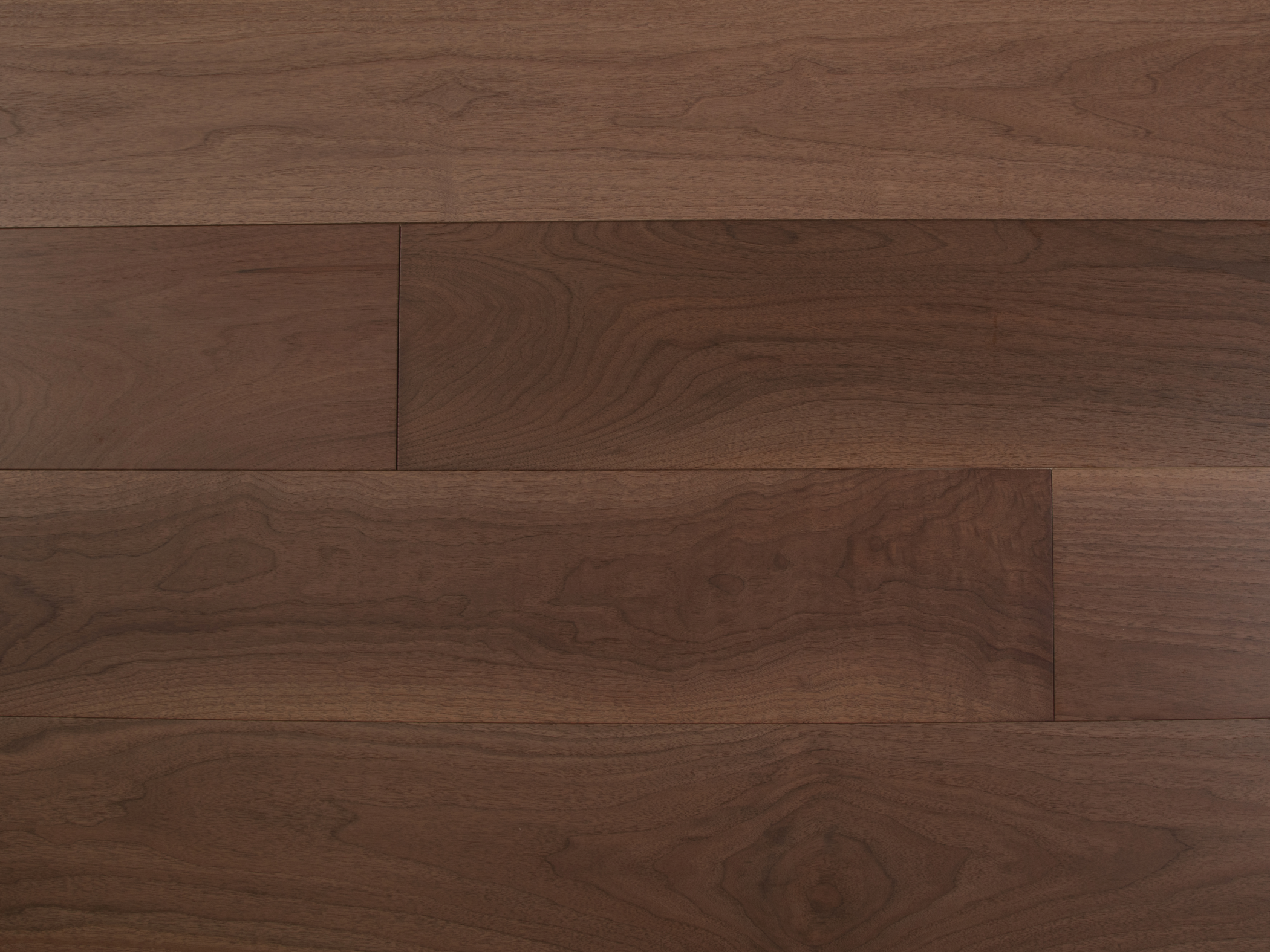 Vidar American Black Walnut Naked Walnut 3/4" x 10 1/4" Wire Brushed Select & Better (AB)