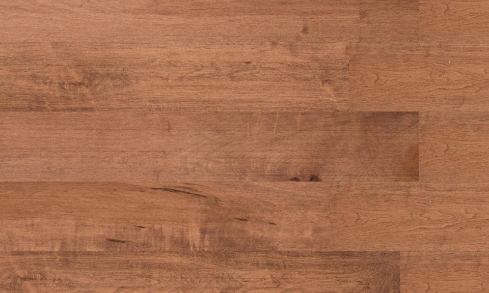 Fuzion Bistro Collection Maple Mochaccino 5" x 3/4"(18mm) x RL, Wirebrushed