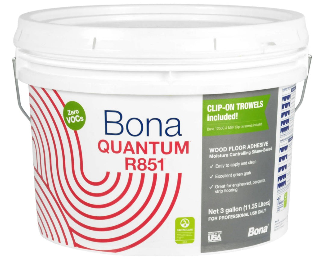 Bona Quantum R851 Hardwood Adhesive 3 Gallon Pail