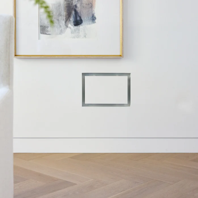 Retour D'évent Mural Aria Lite Flush – Sortie D'aération Affleurante, Marque Fittes