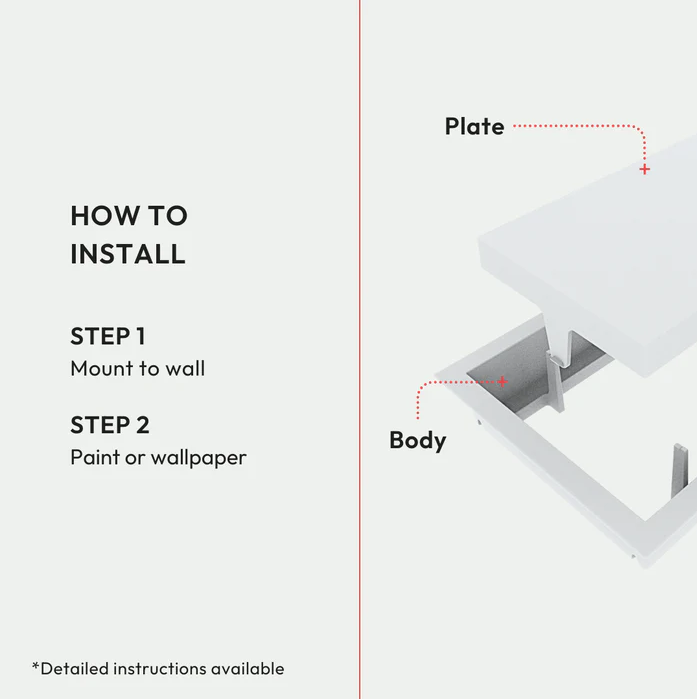Aria Framed Wall Vent [Lite]