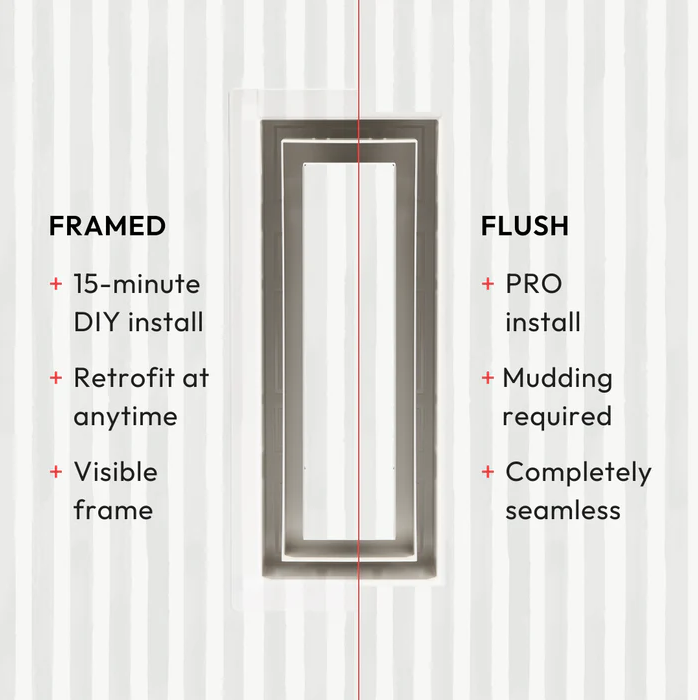Aria Flush Wall Vent [Luxe]