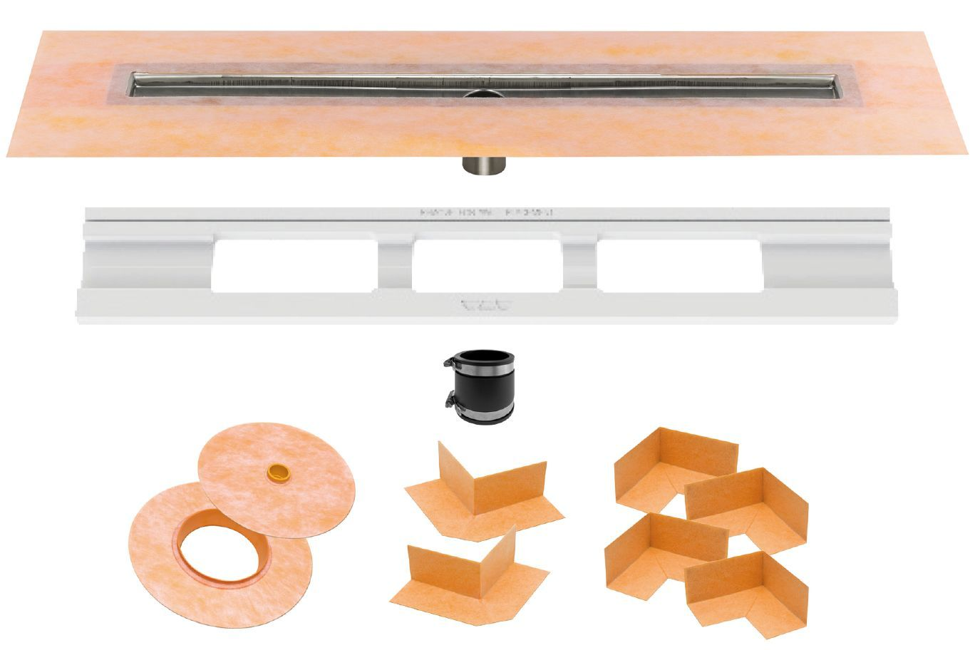 Schluter Kerdi-Line Drain Channel Body 40"