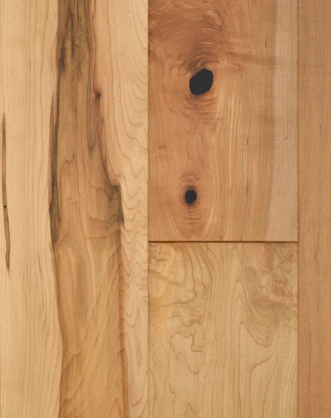 Superior Maple Engineered Natural Smooth 5 3/16" x 3/4" 50% Semi Gloss Heritage Grade