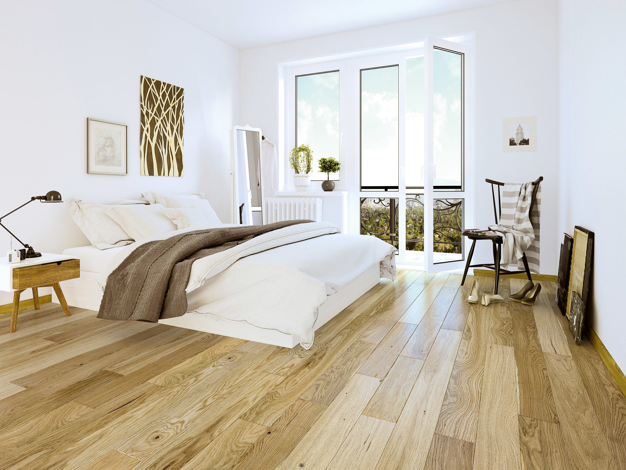 Savannah Millcreek + European White Oak Brushed Canvas 5" x 3/4" x R/L to 86"