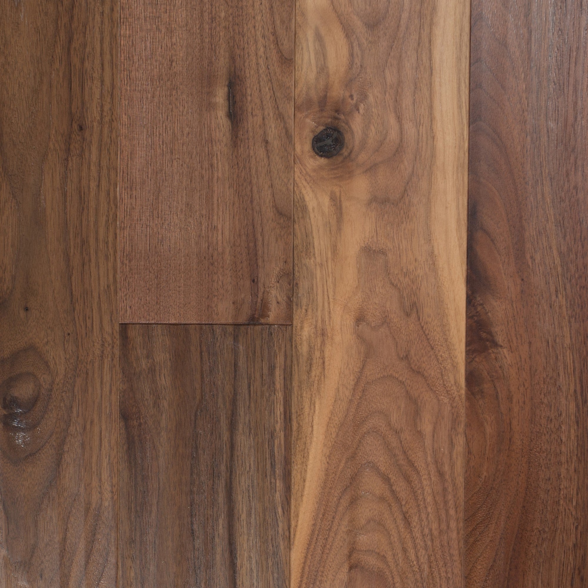Vintage Northern Solid Sawn Walnut Natural Sculpted 6 1/2" x 3/4" UVF Urethane Oil Character Grade