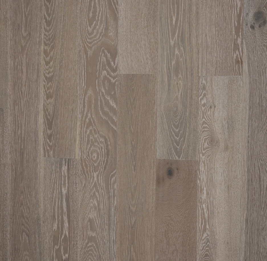 BiYork Nouveau 6 European Oak Wire Brushed Chelsea Grey 6 1/2" x 3/4" (18 mm)