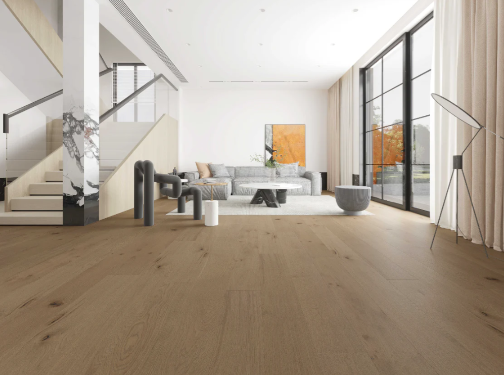 BiYork Nouveau 7 Prelude European Oak Golden Wheat 7 1/2" x 1/2" (12 mm) Random Length