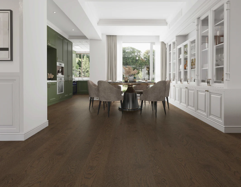 BiYork Nouveau 7 Prelude European Oak Roasted Chestnut 7 1/2" x 1/2" (12 mm) Random Length