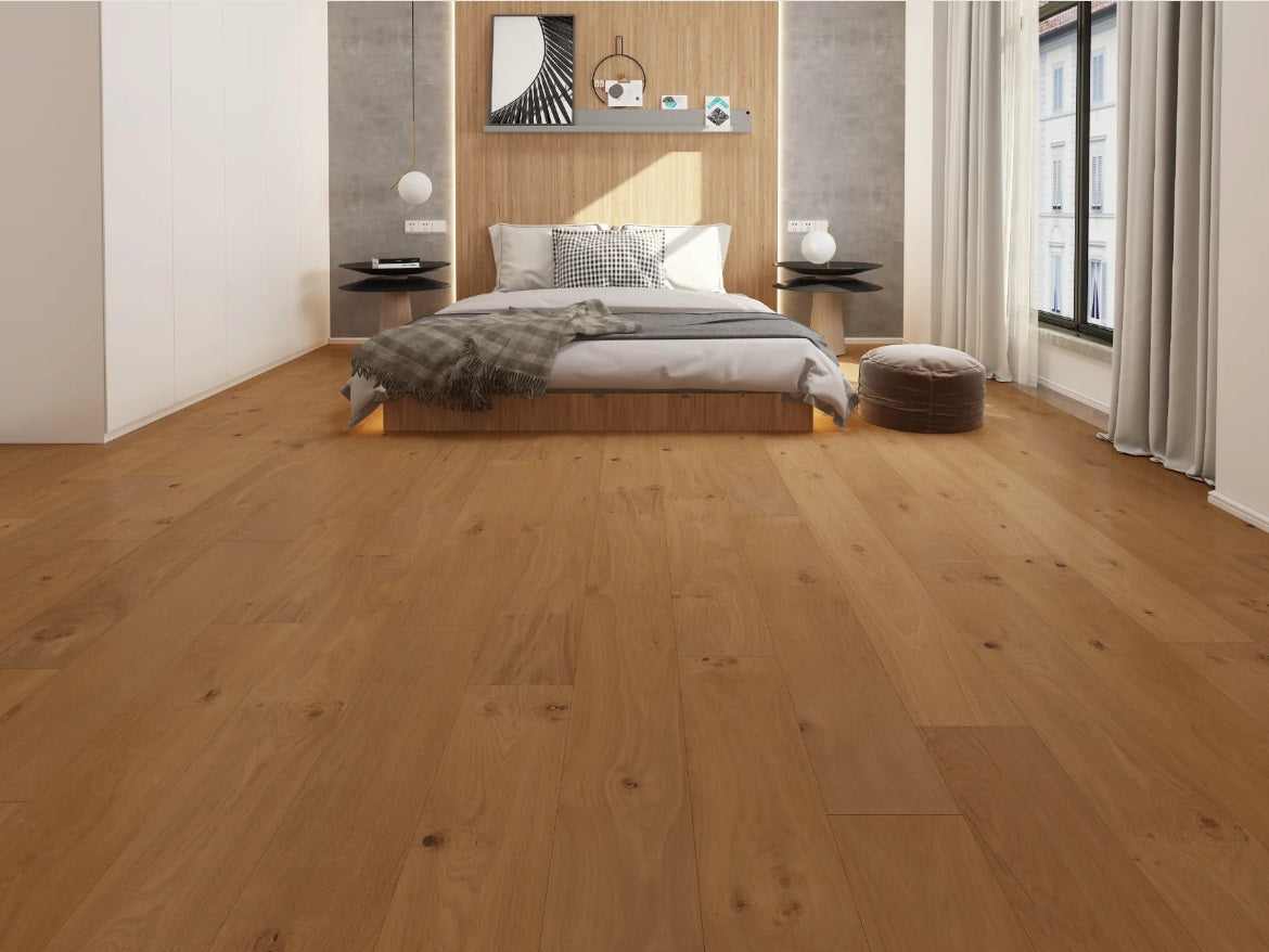BiYork Nouveau 8 European Oak Wire Brushed Messier 8 1/2" x 3/4" (18 mm)