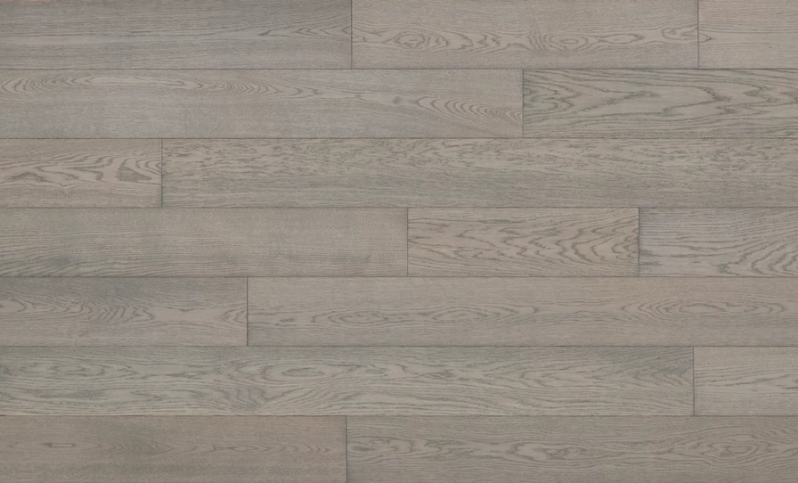 PurParket Gravity European White Oak Two Tone Shale Smooth 7" x 5/8" Character Grade