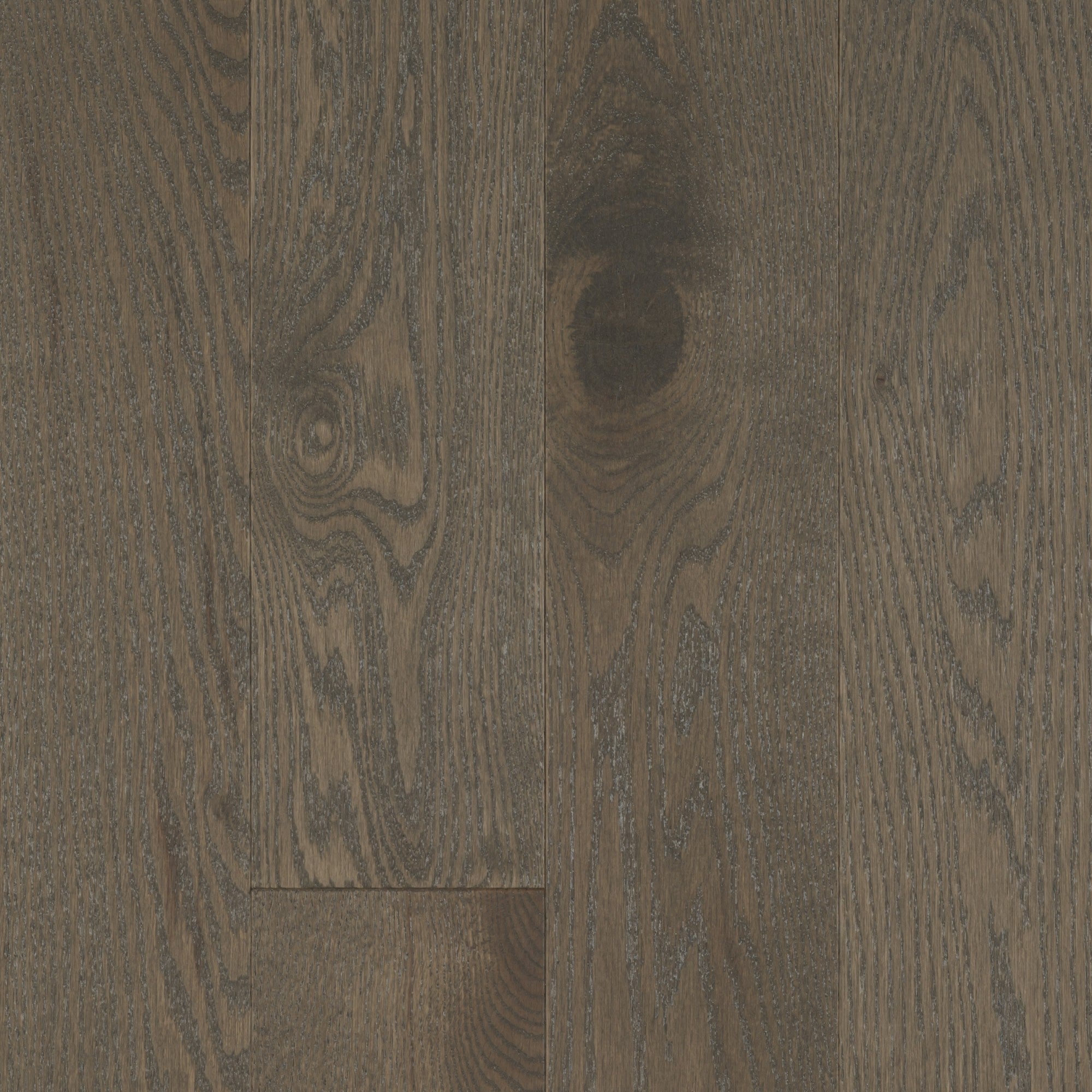 Vintage Northern Solid Sawn Red Oak Hillside Wirebrushed 5" x 3/4" UVF Character Grade