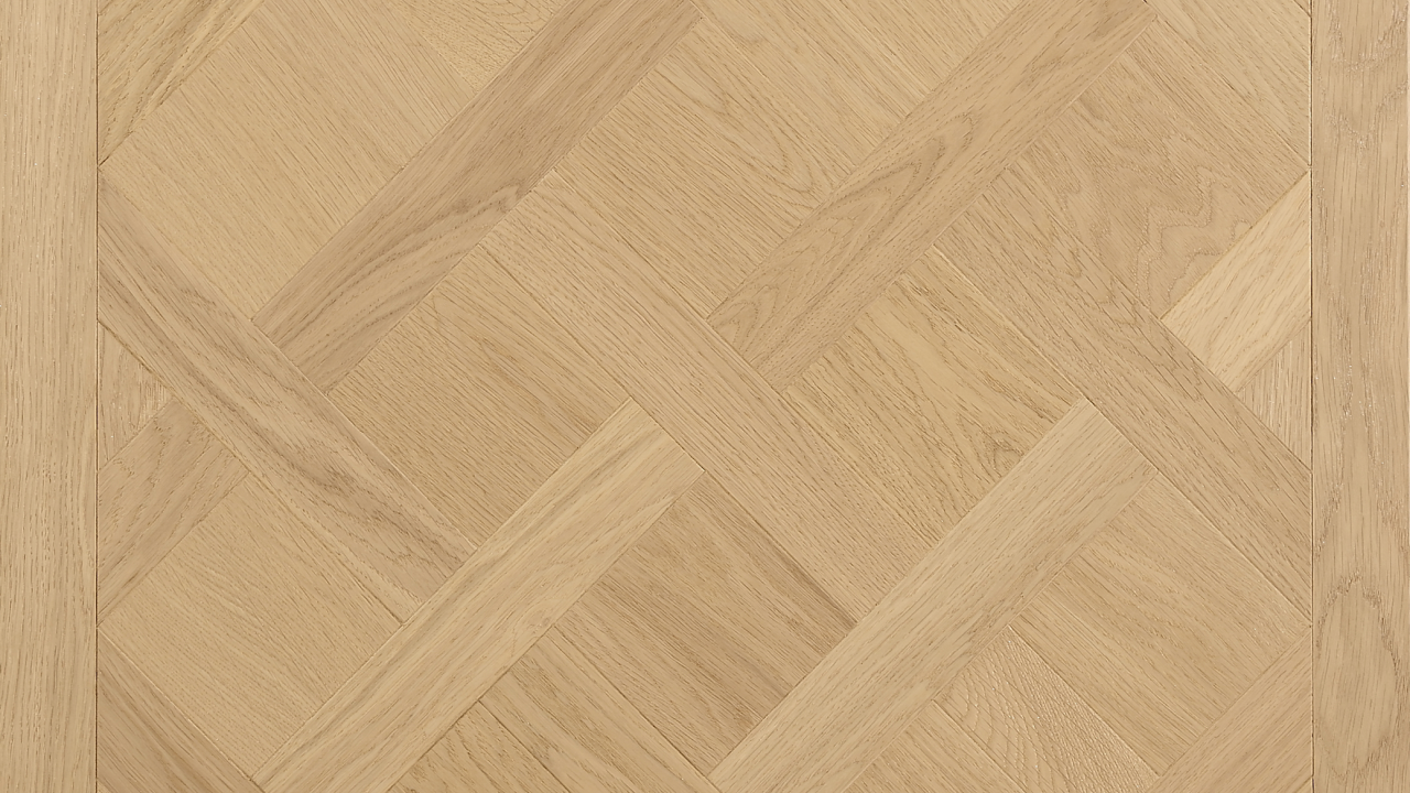 Vidar Versailles Mosaic European White Oak 31.5" x 31.5" x 3/4" (18mm) Clear