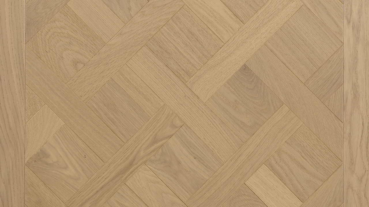 Vidar Versailles Mosaic European White Oak 31.5" x 31.5" x 3/4" (18mm) Yukon