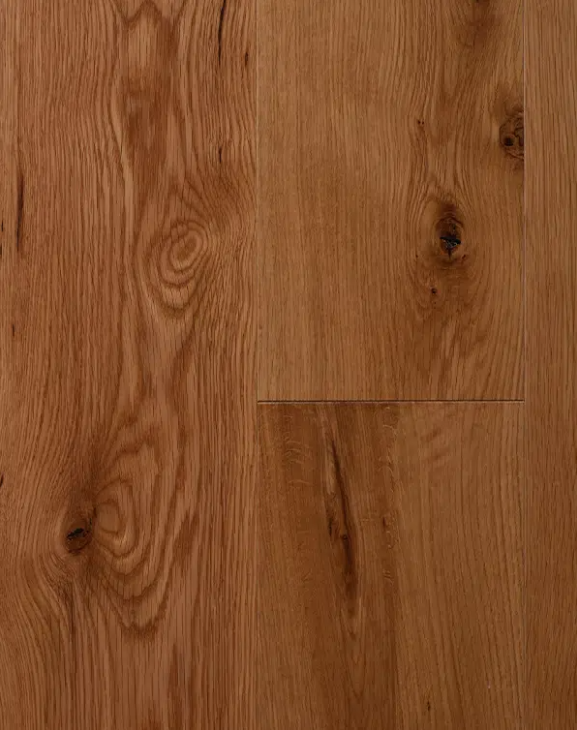 Superior White Oak Engineered Natural Smooth 6" x 3/4" 25% Low Sheen Heritage Grade