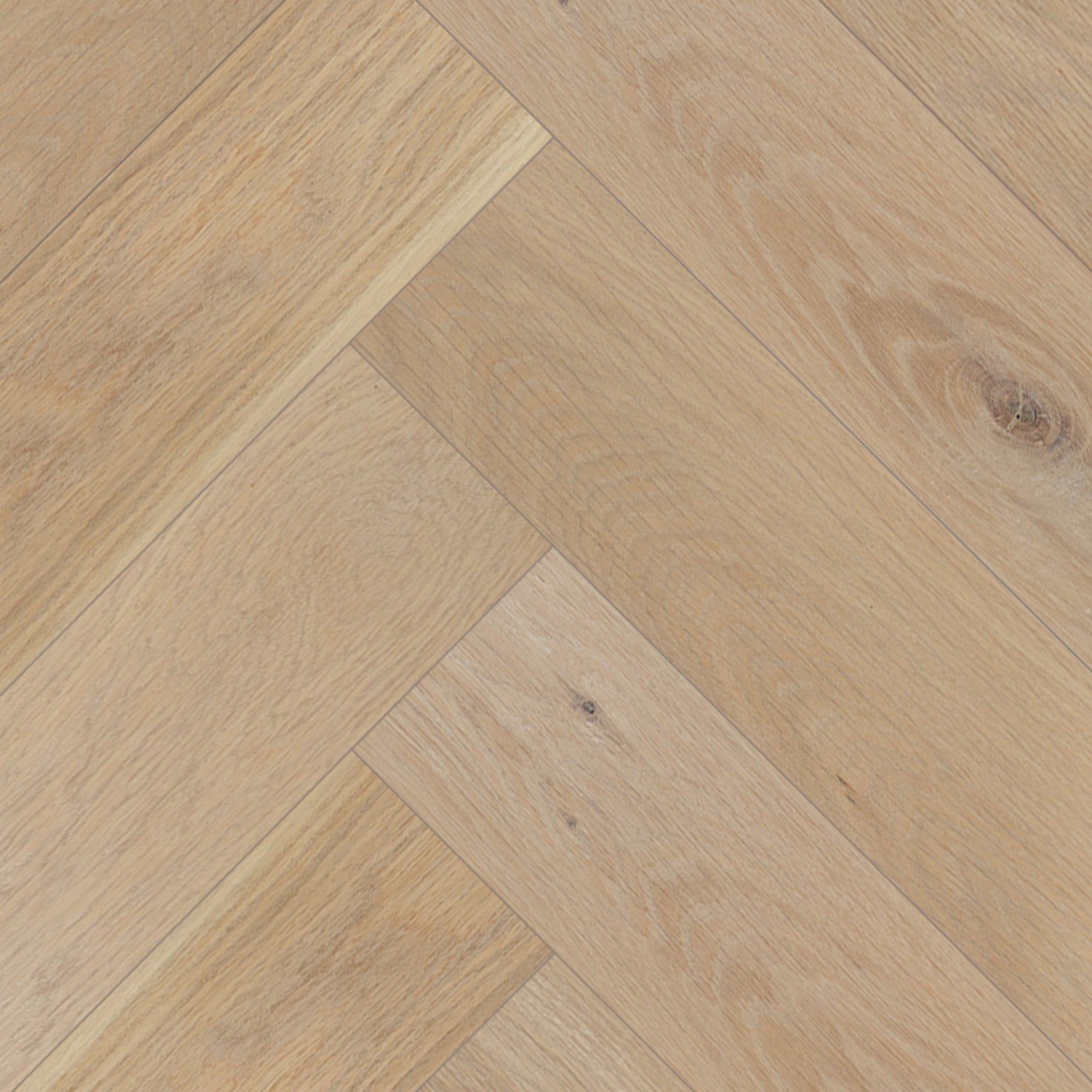 Vintage Northern Solid Sawn White Oak Nautilus Sculpted Herringbone 5" x 30" UVF Urethane Oil Character Grade