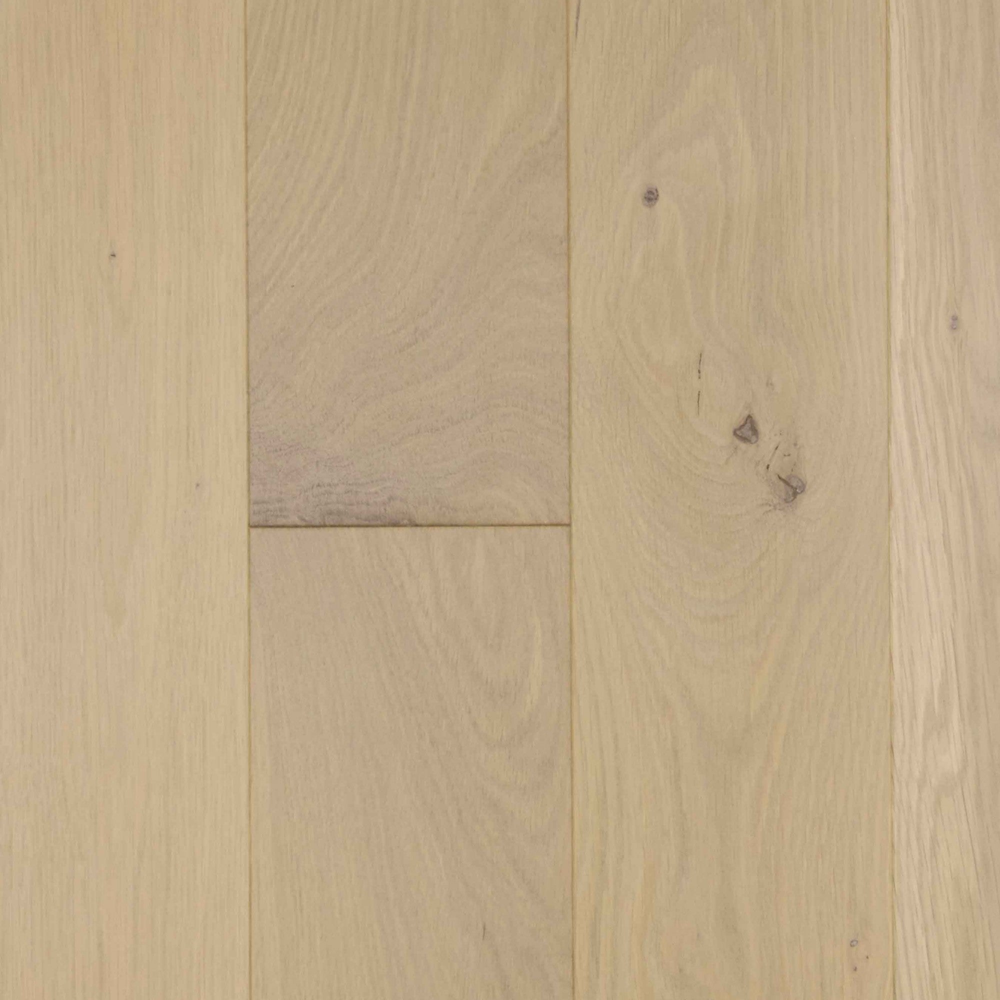 Vintage Solid Sawn White Oak Nautilus Smooth 7" x 3/4" Pearl Low Sheen Character Grade