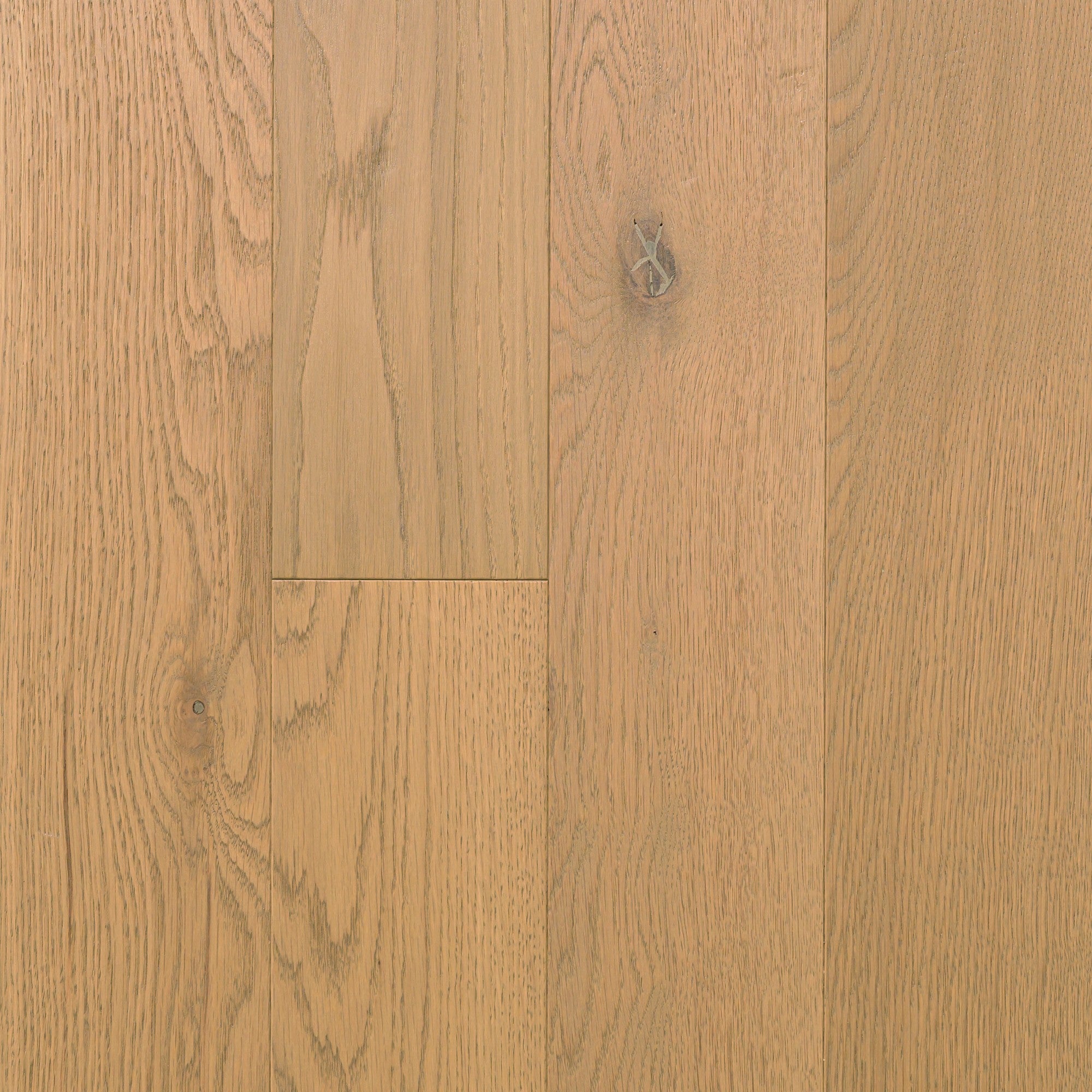 Vintage Northern Solid Sawn White Oak Sandbar Sculpted 6 1/2" x 3/4" UVF Urethane Oil Character Grade