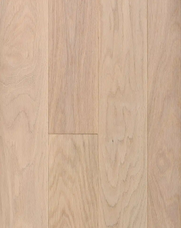 Superior White Oak Solid Shoreline Wire Brushed 3 1/4" x 3/4" 10% Matte Sheen Premier Grade
