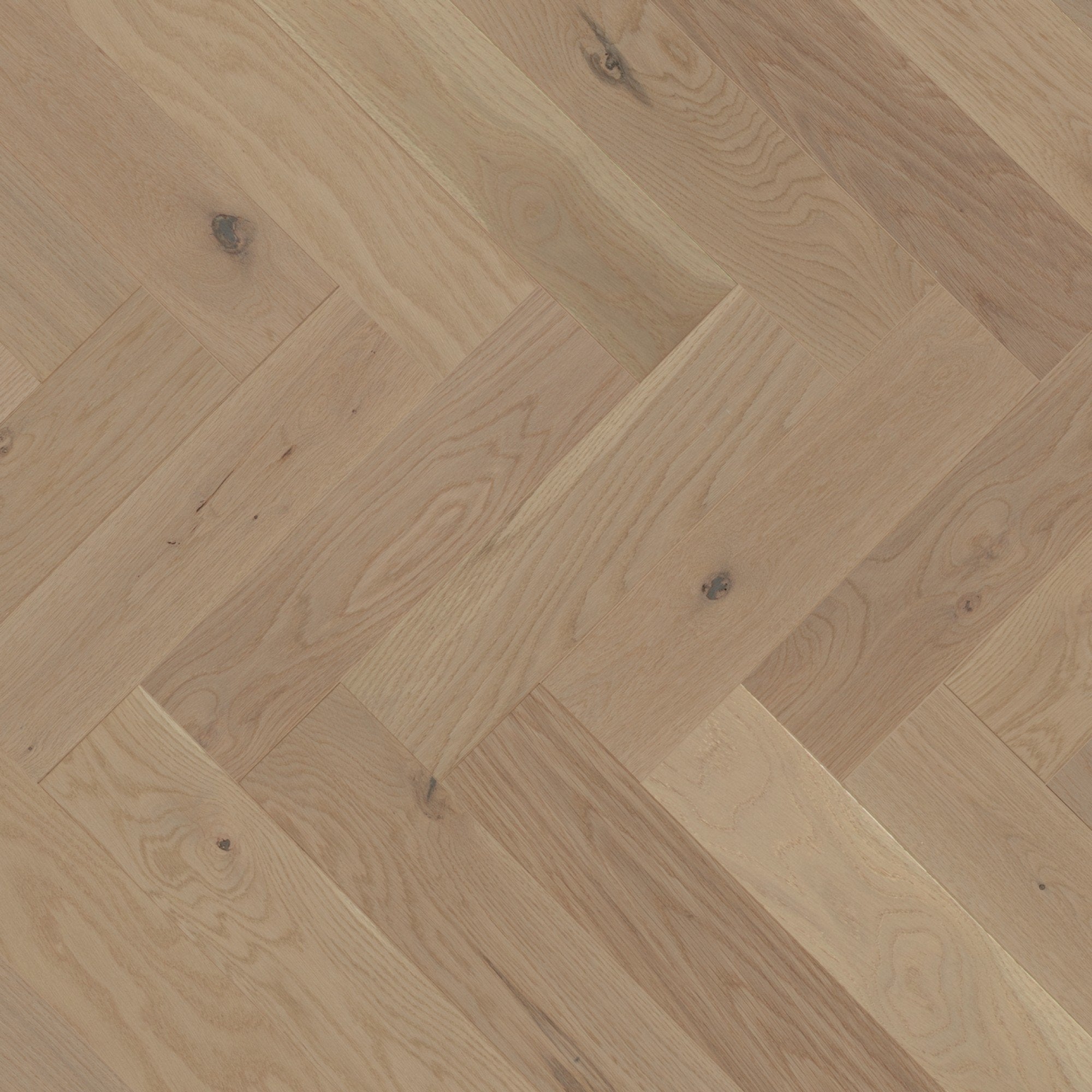 Mirage Blanc Collection White Oak Stardust Brushed Herringbone Character 5" x 9/16" TruBalance Lite