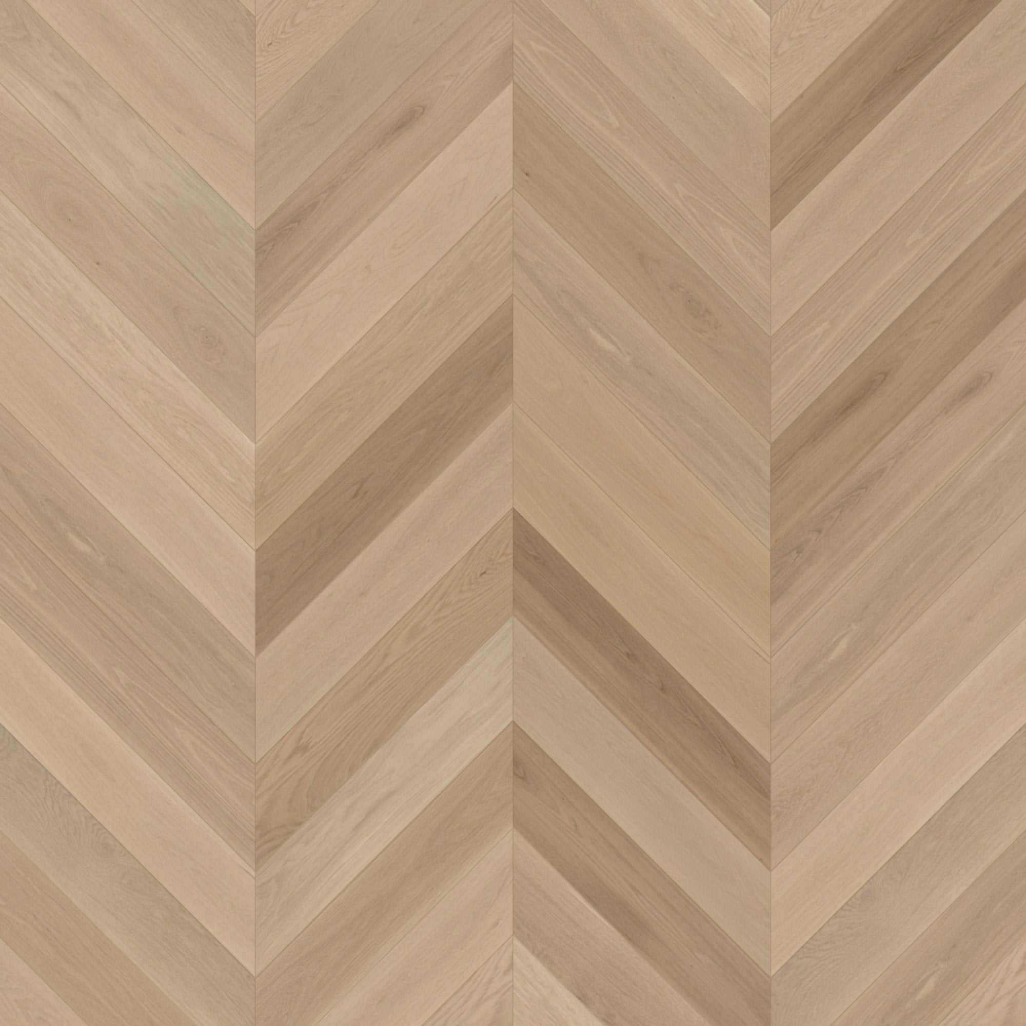 Mirage Blanc Collection White Oak White Mist Brushed Chevron Exclusive 5" x 3/4" TruBalance
