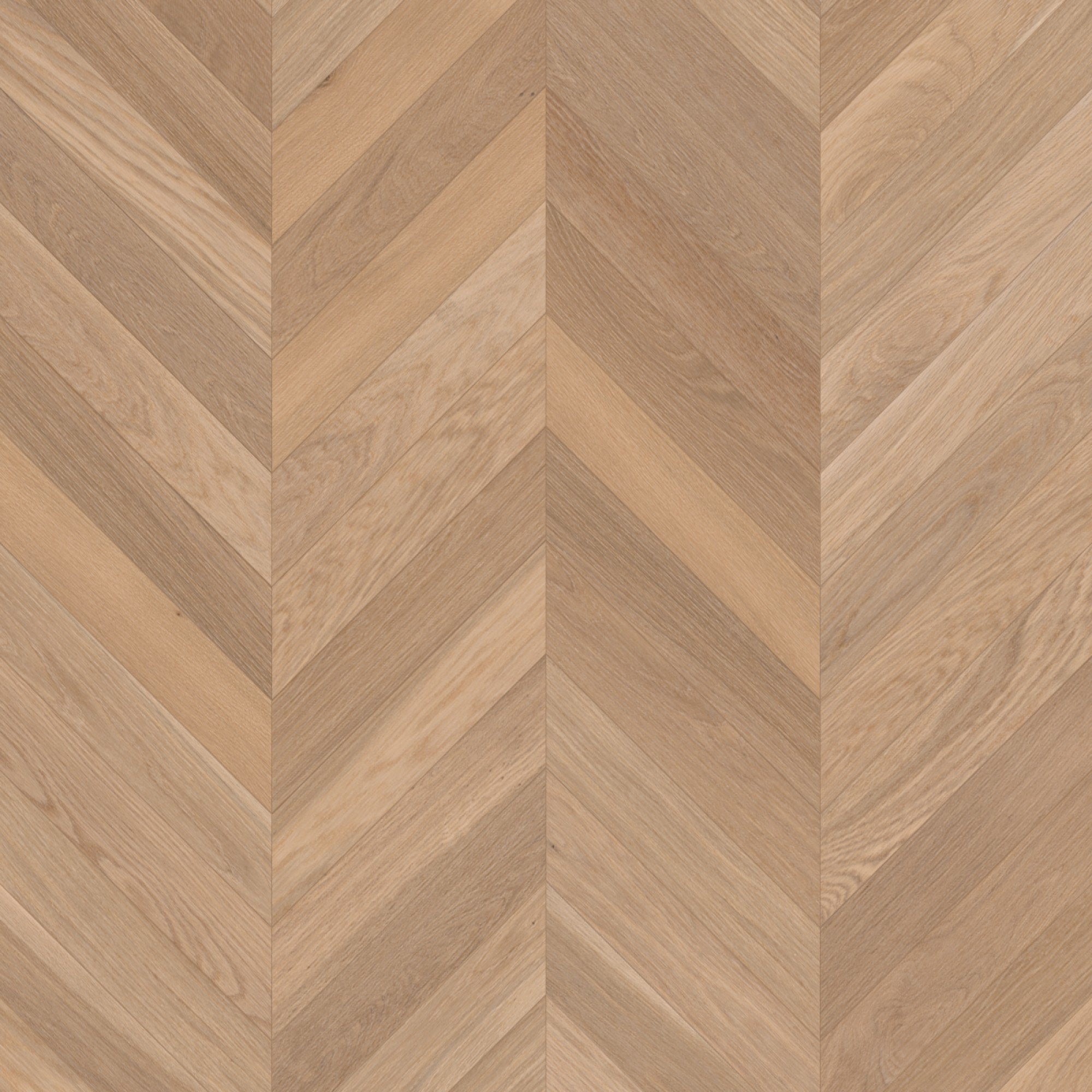 Mirage Blanc Collection White Oak Rocking Horse Brushed Chevron Exclusive 5" x 3/4" TruBalance
