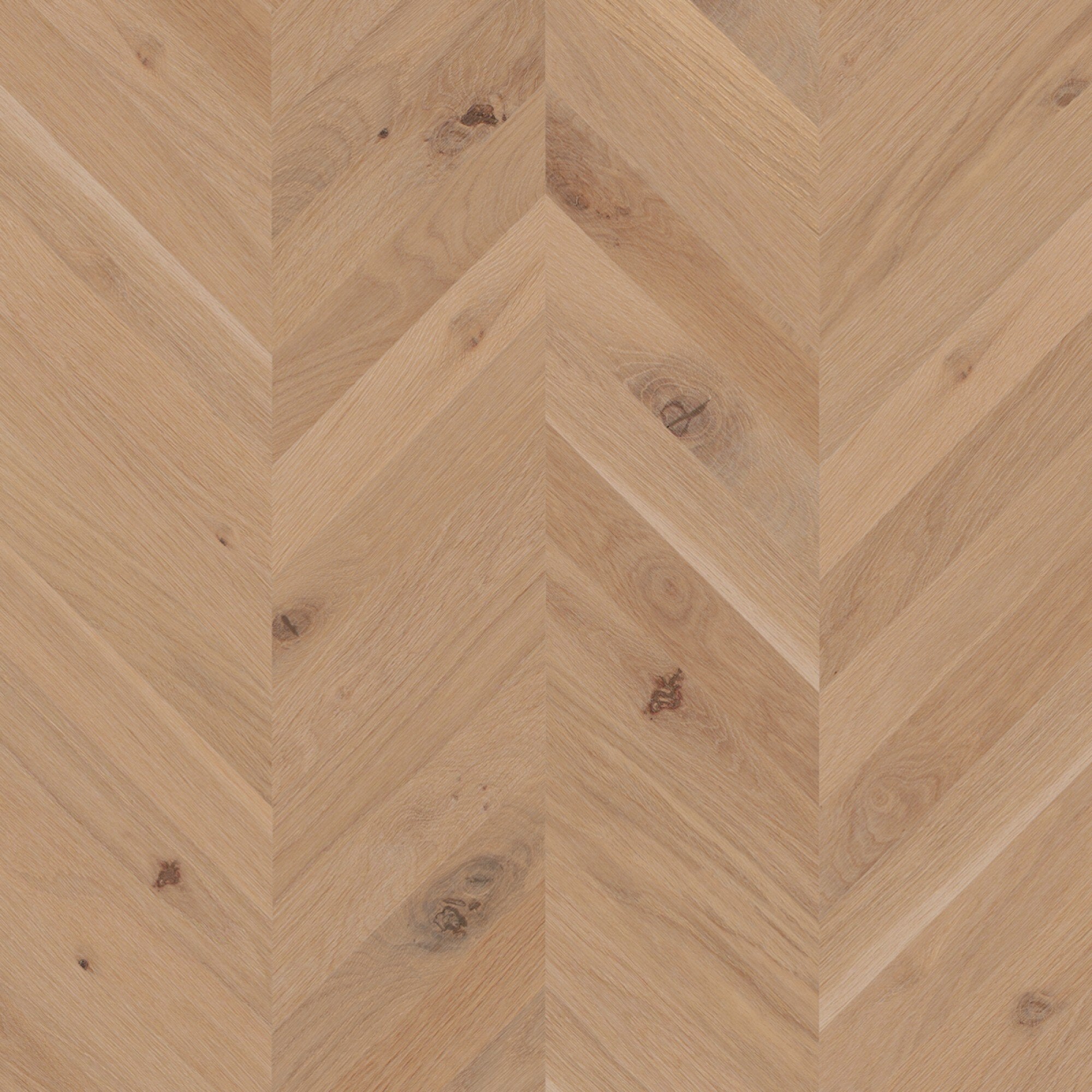 Mirage Blanc Collection White Oak Rocking Horse Brushed Chevron Character 5" x 3/4" TruBalance