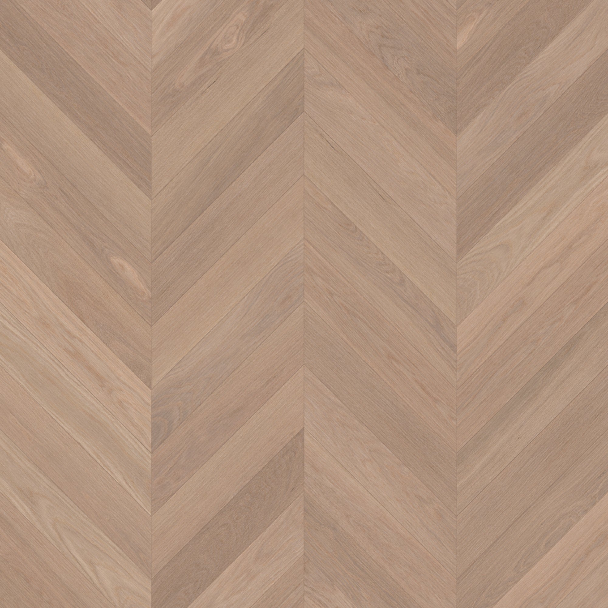 Mirage Blanc Collection White Oak Carousel Brushed Chevron Exclusive 5" x 3/4" TruBalance