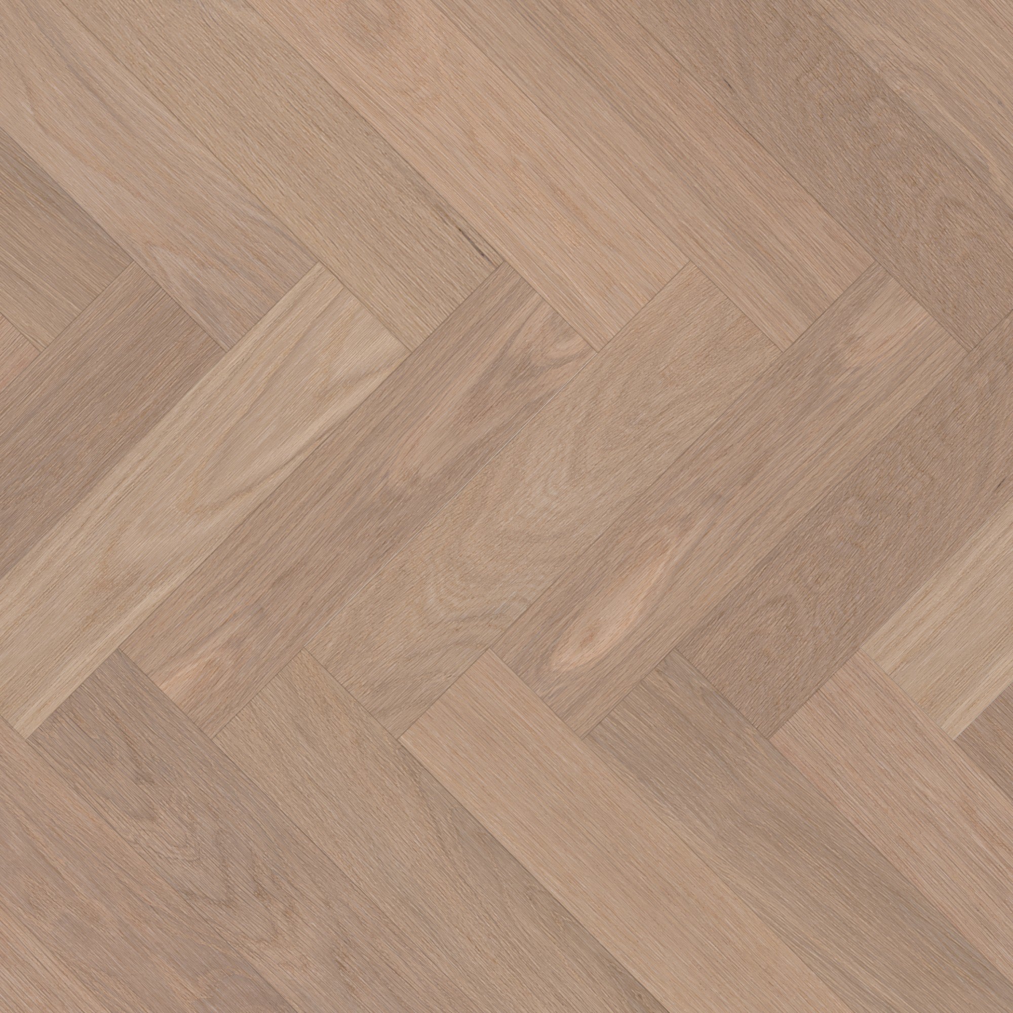 Mirage Blanc Collection White Oak Carousel Brushed Herringbone Exclusive 5" x 9/16" TruBalance Lite