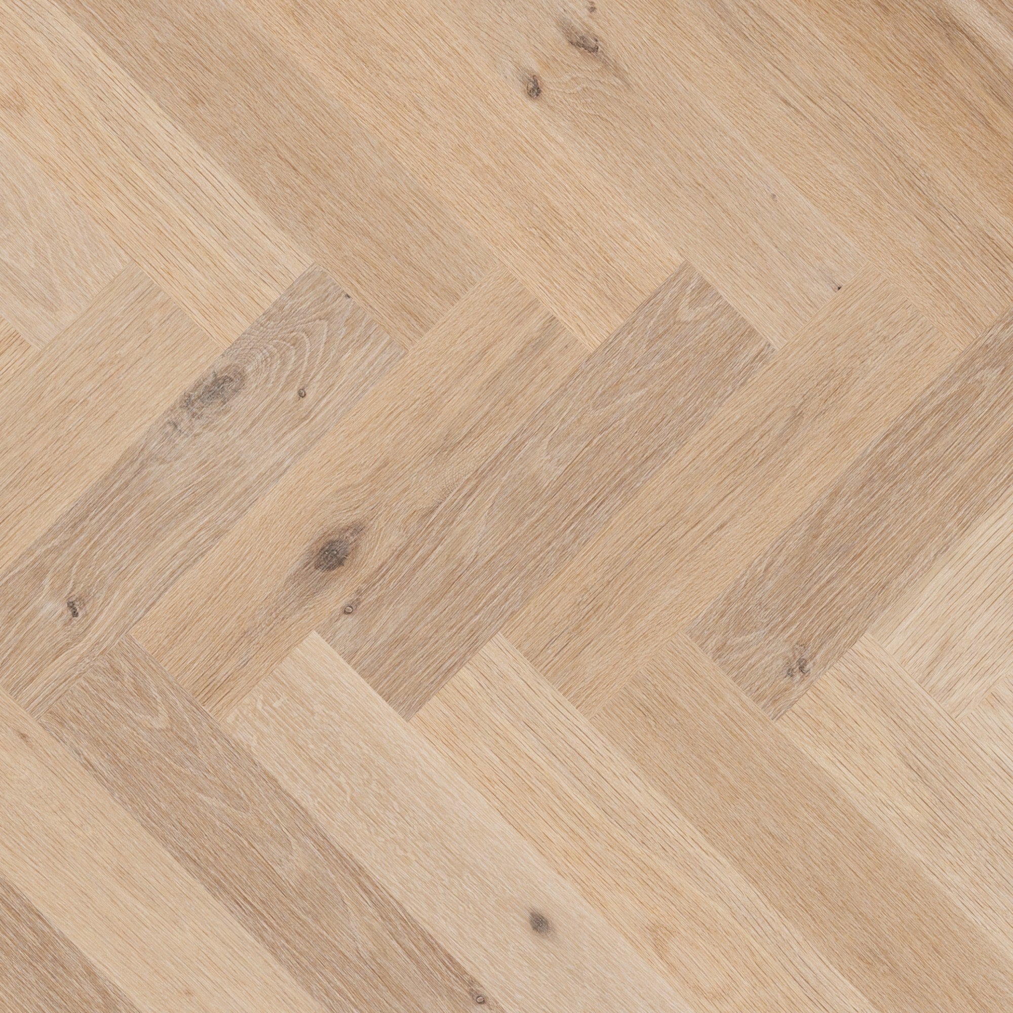 Mirage Blanc Collection White Oak Carousel Brushed Herringbone Character 5" x 9/16" TruBalance Lite