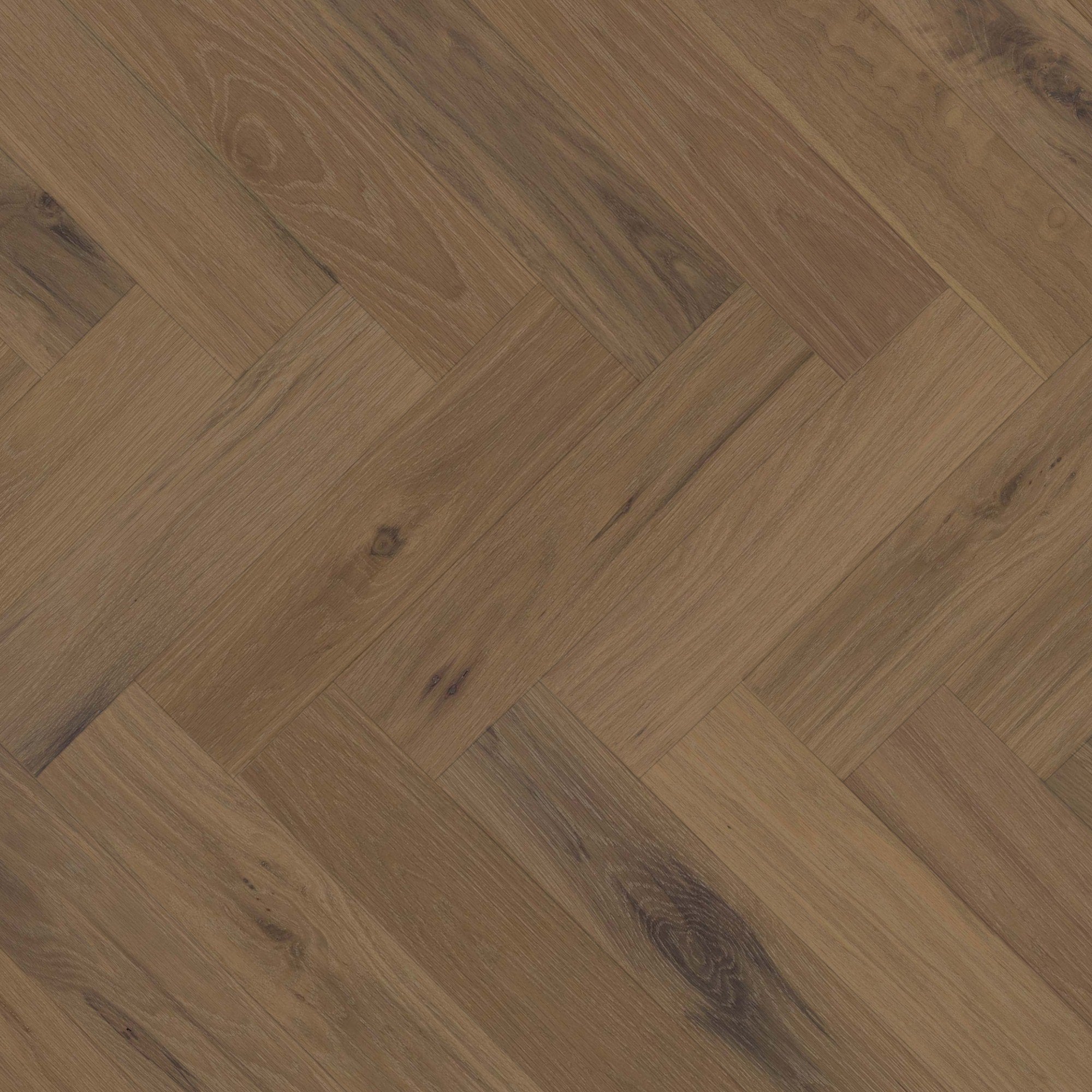 Mirage Muse Collection White Oak Hattie Brushed Herringbone Character 5" x 9/16" TruBalance Lite